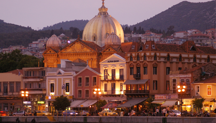 Mytilene view